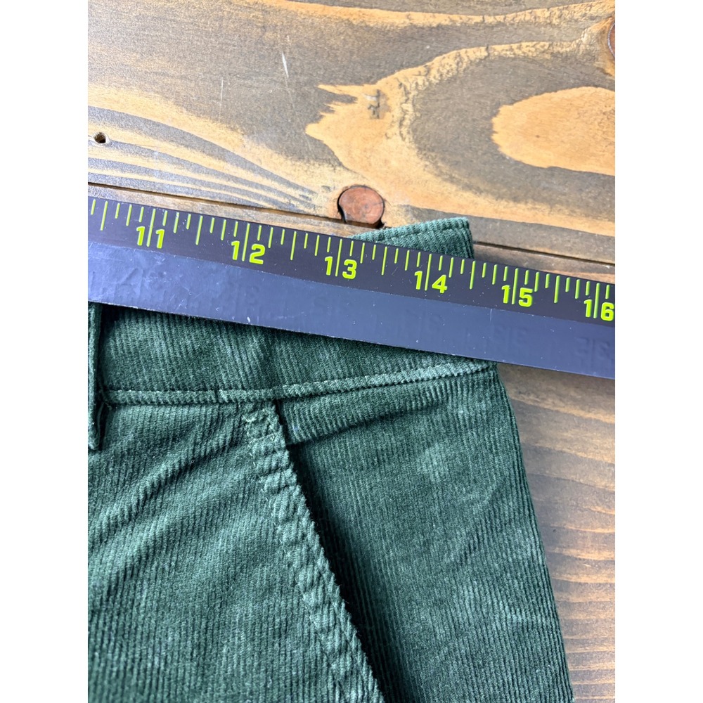 Everlane Way High Utility Corduroy Pants Womens 8 Forest Green High Rise - Picture 7 of 11